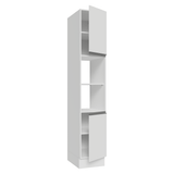 Despensero 40 cm 2 Puertas e 2 Nichos Blanco Glamy Madesa