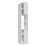 Despensero 40 cm 2 Puertas e 2 Nichos Blanco Stella Madesa