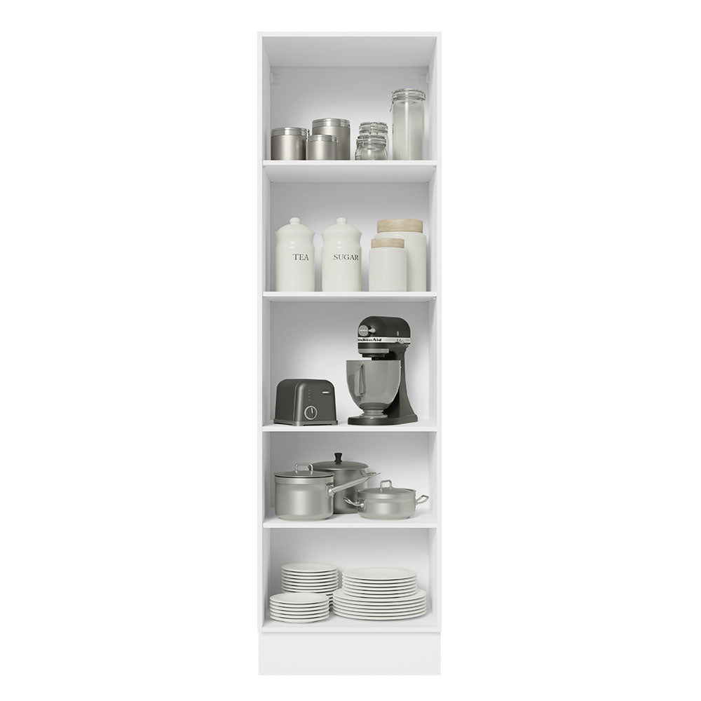 Despensero 100% MDF 60 cm 2 Puertas Blanco Brillante Acordes Madesa