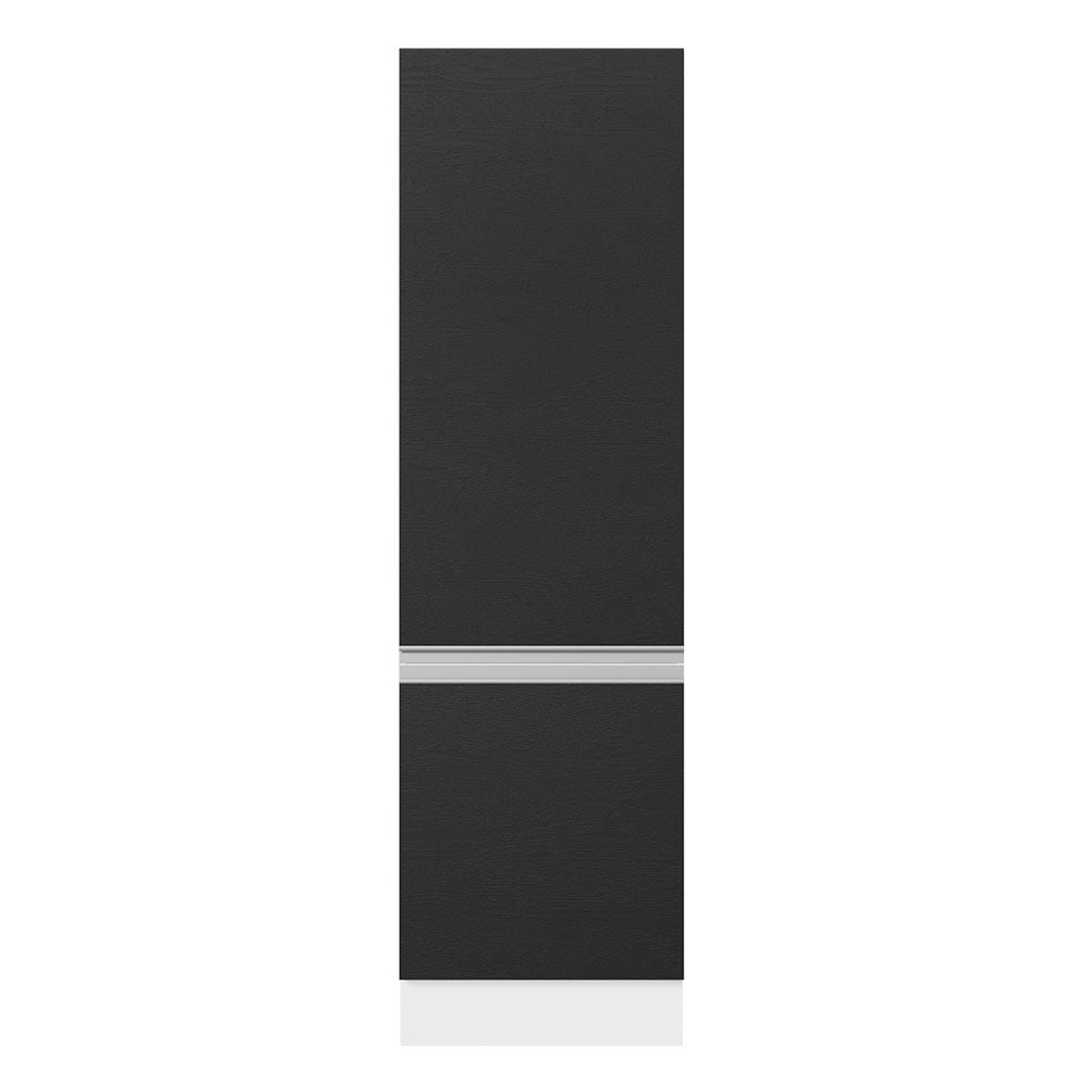 Despensero 100% MDF 60 cm 2 Puertas Blanco/Negro Acordes Madesa