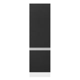 Despensero 100% MDF 60 cm 2 Puertas Blanco/Negro Acordes Madesa