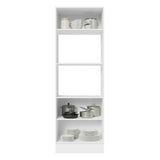 Mueble de Cocina para Horno Para 2 Hornos 100% MDF Blanco Brillante Acordes Madesa