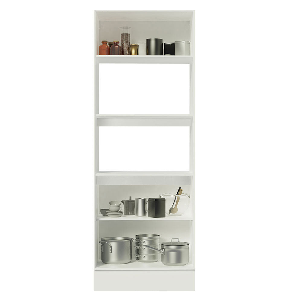 Mueble de Cocina para Horno Para 2 Hornos 100% MDF Blanco Smart Madesa