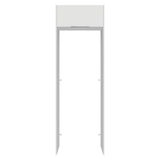 Mueble para empotrar Heladera 73 cm 1 Puerta Abatible Blanco Stella Madesa