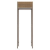 Mueble para empotrar Heladera 73 cm 1 Puerta Abatible Marrón Glamy Madesa