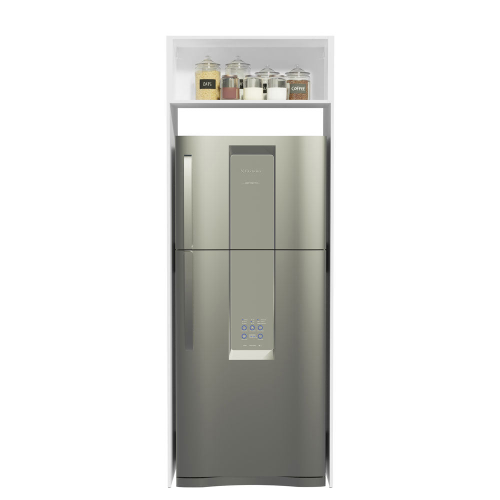 Mueble para Heladera Agata con 1 Puerta Blanco