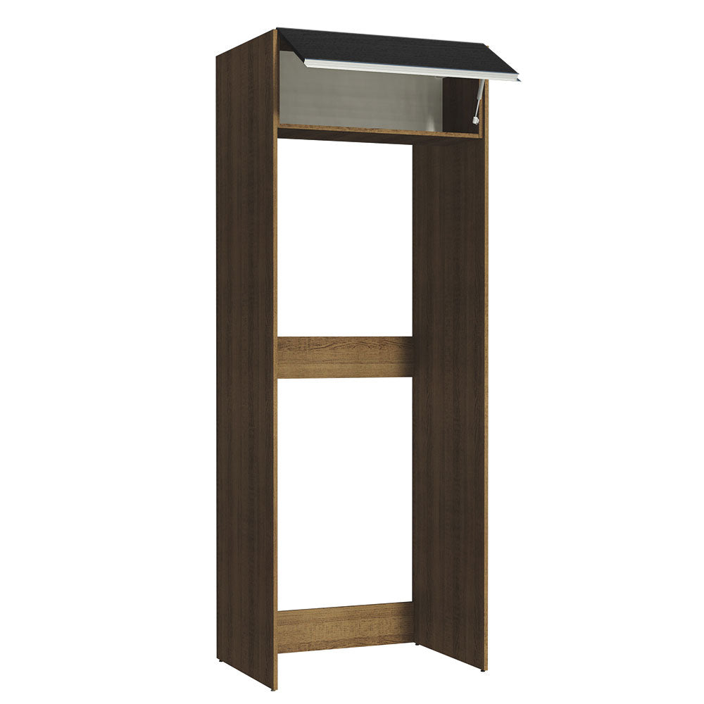 Mueble para empotrar Heladera Madesa Glamy Puerta Rebatible