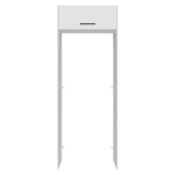 Mueble para empotrar Heladera 83 cm 1 Puerta Rebatible Blanco Agata Madesa