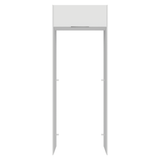 Mueble para empotrar Heladera 83 cm 1 Puerta Rebatible Blanco Stella Madesa