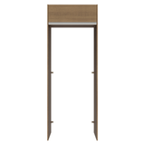Mueble para empotrar Heladera 83 cm 1 Puerta Rebatible Marrón Glamy Madesa