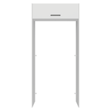 Mueble para empotrar Heladera 103 cm 1 Puerta Abatible  Blanco Agata Madesa