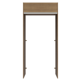 Mueble para empotrar Heladera 103 cm 1 Puerta Abatible Marrón Glamy Madesa