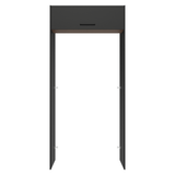 Mueble para empotrar Heladera 103 cm 1 Puerta Abatible Negro/Marrón/Negro Agata Madesa