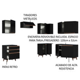 Combo completo de Cocina Esquinera Madesa Reims 392cm NN 01