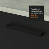 Combo completo de cocina 290cm Blanco/Negro Agata Madesa 02