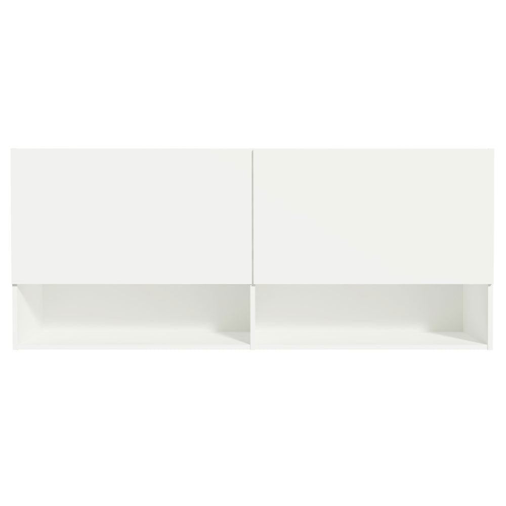 Alacena 120 cm 2 Puetas 2 Nichos Blanco para Lavadero Madesa