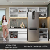 Combo completo de Cocina Glamy Madesa 260cm - Blanco