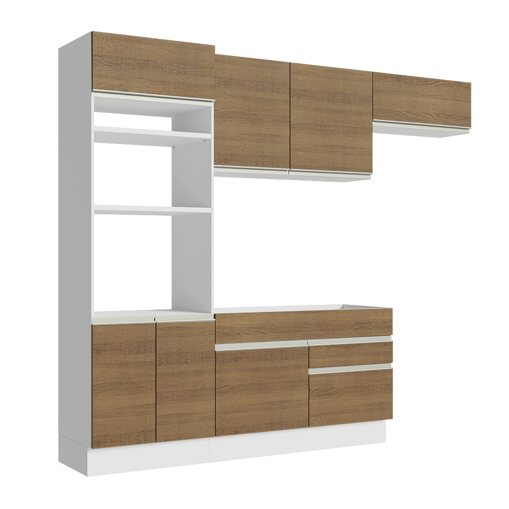 Combo completo de Cocina 270cm Glamy Madesa 15 - Blanco