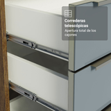 Combo de Cocina con Cristalero 190 cm Madesa Lux MG 02