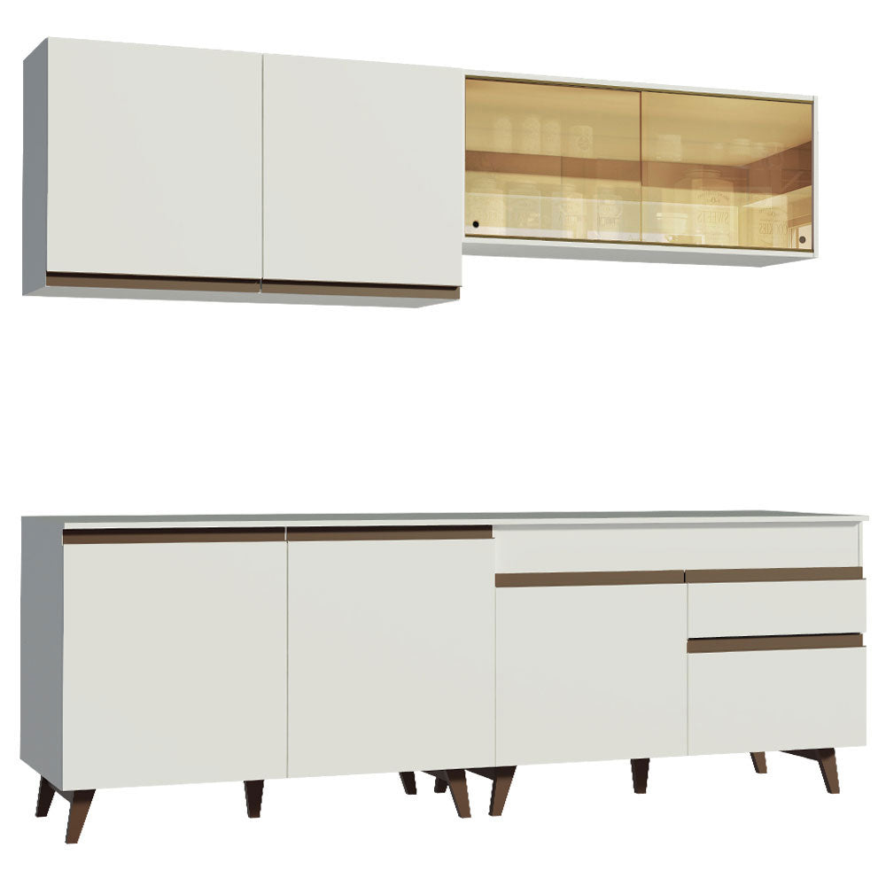 Combo completo de Cocina Madesa Reims 240cm BB 01