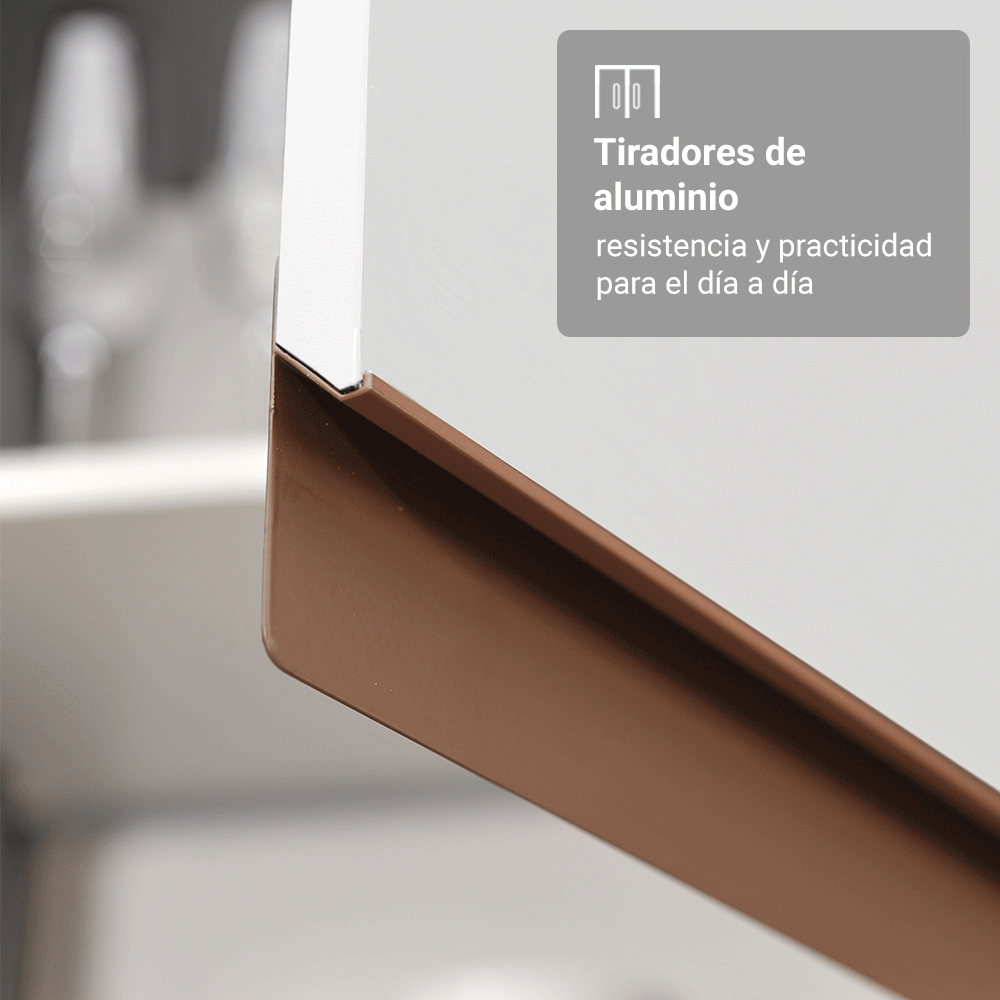 Combo de Cocina 250 cm Reims Blanco 07