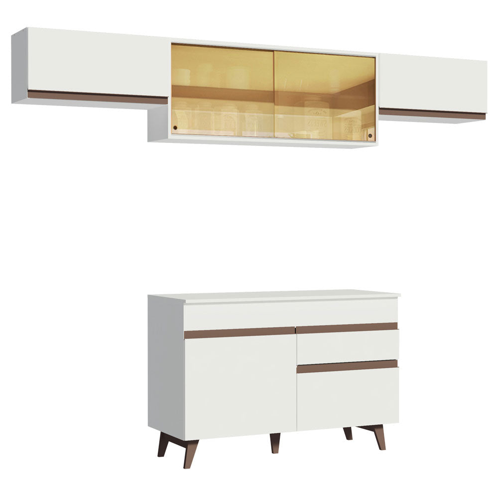Combo completo de Cocina Madesa Reims 260cm BB 03