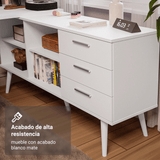 Tocador de Esquina para Maquillaje o Escritorio Madesa BB