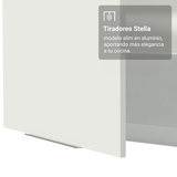 Alacena para dormitorio 100 cm 1 Puerta Blanco Neo