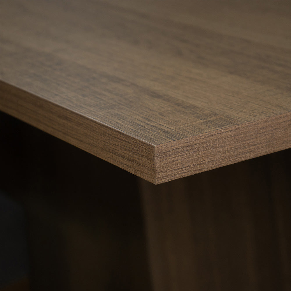 Juego de Comedor Mesa con Tapa de Madera 4 Sillas Marrón/Oxford Agnes Madesa