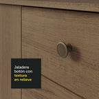 Kit para Lavadero 235 cm 7 Puertas 3 Nichos Abiertos Marrón Madesa