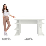 Escritorio Gamer 9409 Madesa Blanco