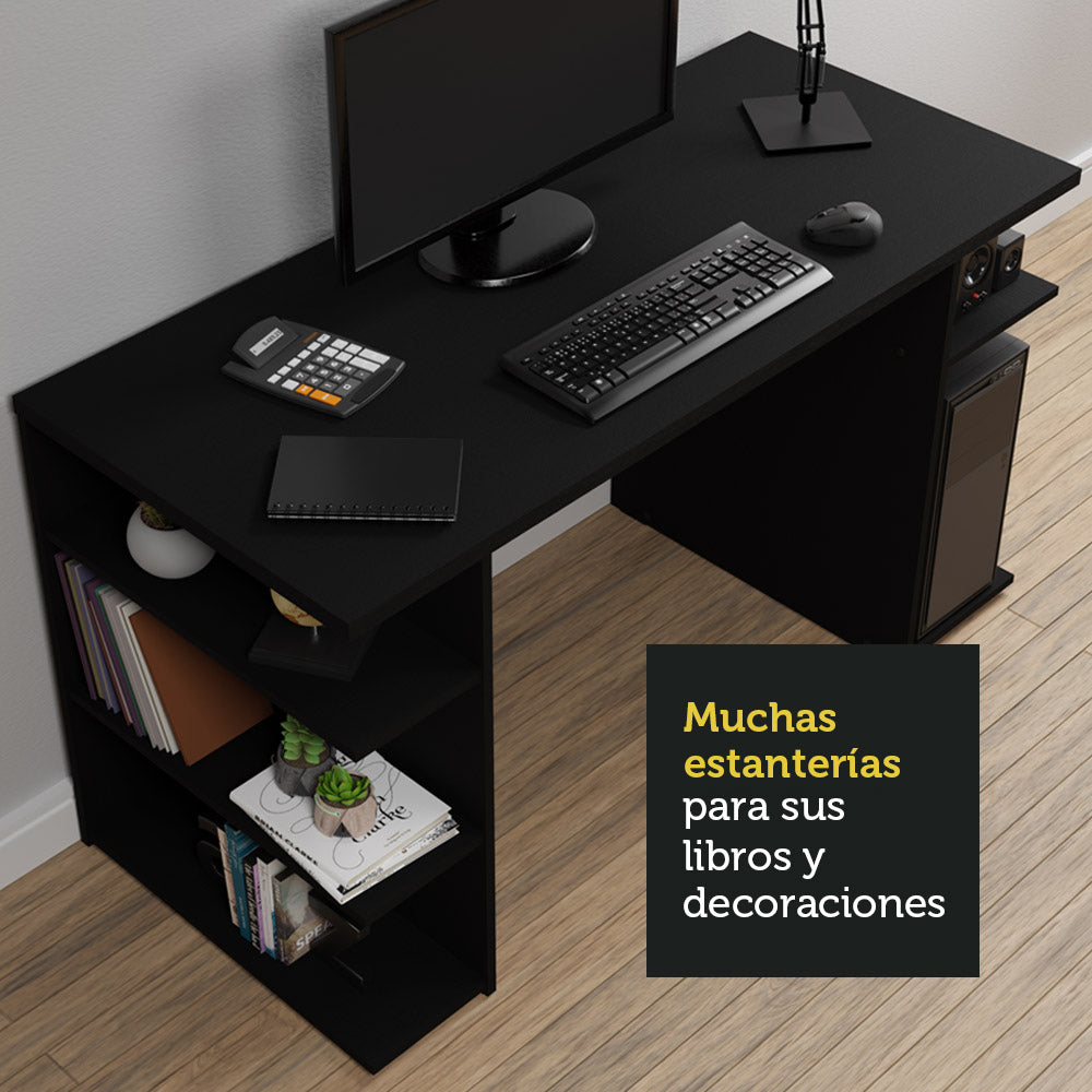 Escritorio Office 9409 Madesa Negro