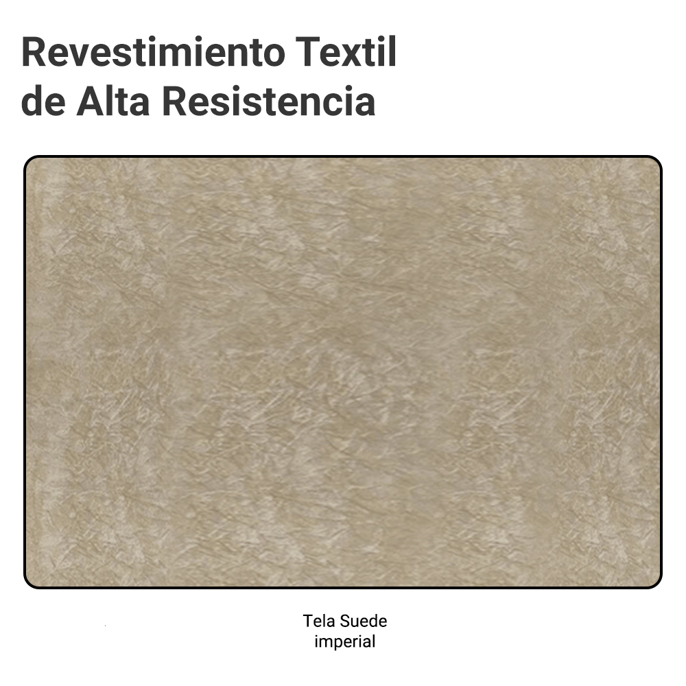 Respaldo Tapizado Modular Combo 6 Piezas para Camas Individual Imperial Madesa