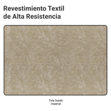 Respaldo Tapizado Modular Combo 6 Piezas para Camas Individual Imperial Madesa