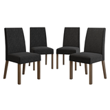 Combo 4 Sillas de comedor 4255 Marrón/Oxford Madesa