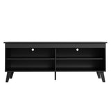 Rack para TV hasta 65 Pulgadas con Patas Negro Turim Madesa
