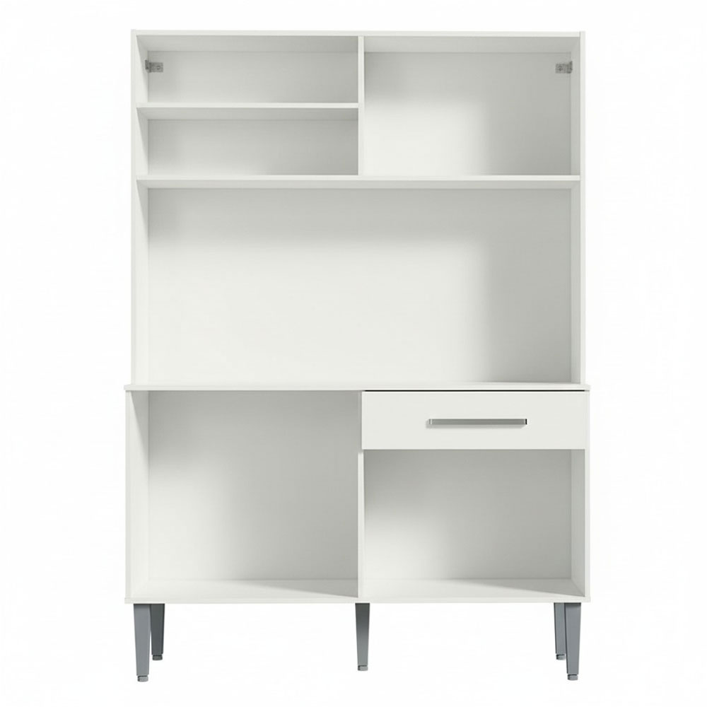 Cocina Compacta 120cm Blanco Life