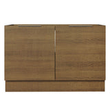 Bajo Mesada Cocina 120 x 60 cm 2 Puertas (Sin Mesada) Marrón Stella Madesa