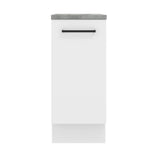 Bajo Mesada Cocina 35 x 60 cm 1 Puerta (Con Mesada) Blanco Agata Madesa