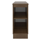 Bajo Mesada Madesa Glamy 35 x 60 cm 1 Puerta (Con Mesada) Marrón