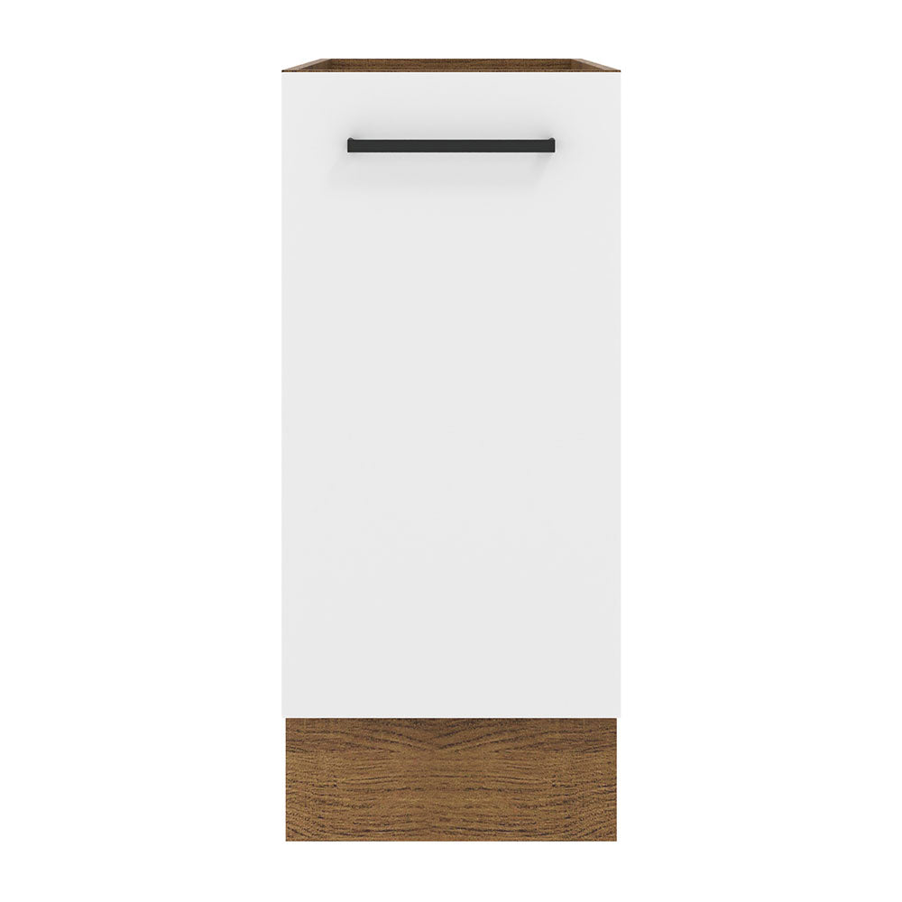 Bajo Mesada 35 x 60 cm 1 Puerta (Sin Mesada) Agata Marrón/Blanco