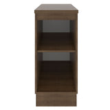 Bajo Mesada Madesa Glamy 35 x 60 cm 1 Puerta (Con Mesada) Marrón/Blanco