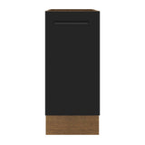 Bajo Mesada Cocina 35 x 60 cm 1 Puerta (Sin Mesada) Marrón/Negro Agata Madesa
