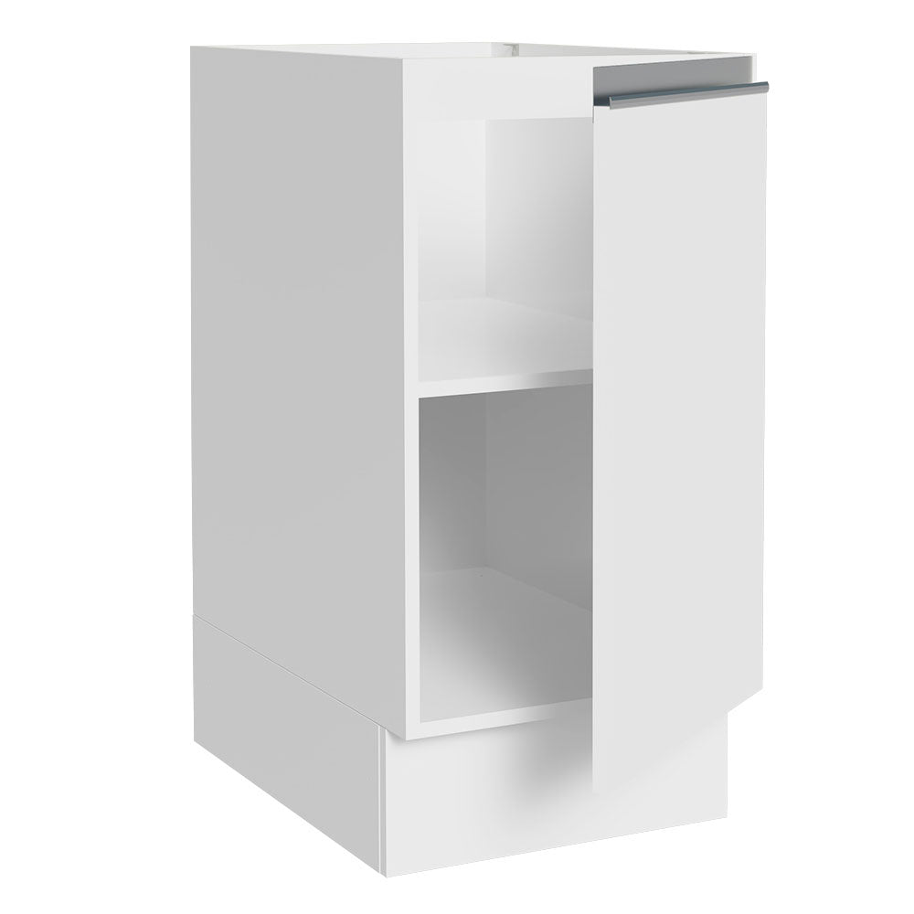 Bajo Mesada Cocina 40 x 60 cm 1 Puerta (Sin Mesada) Blanco Glamy Madesa