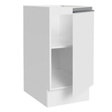 Bajo Mesada Cocina 40 x 60 cm 1 Puerta (Sin Mesada) Blanco Glamy Madesa