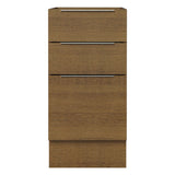 Bajo Mesada Cocina 40 x 60 cm 3 Cajones (Sin Mesada) Marrón Stella Madesa