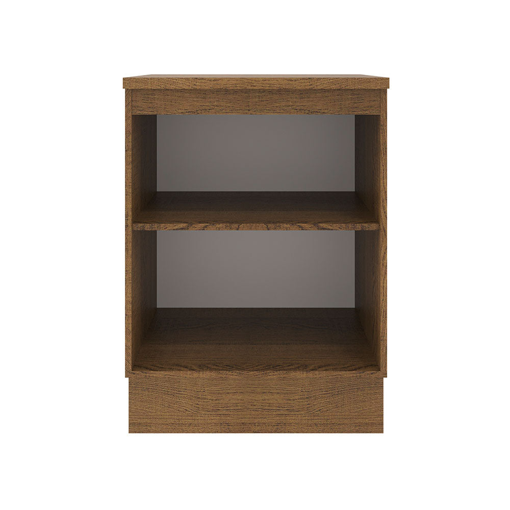 Bajo Mesada Cocina 60 x 60 cm 1 Puerta (Con Mesada) Marrón/Negro Agata Madesa