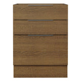 Bajo Mesada Cocina 60 x 60 cm 3 Cajones (Sin Mesada) Marrón Stella Madesa