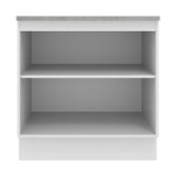 Bajo Mesada 80 cm x 60 cm, 2 Puertas Agata Blanco