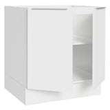 Bajo Mesada Cocina 80 x 60 cm 2 Puertas (Sin Mesada) Blanco Stella Madesa